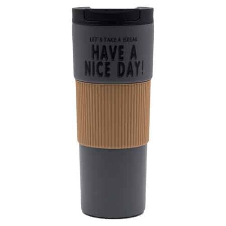 عکس تراول ماگ هوی نایس مات(HAVE A NICE DAY) 600میل