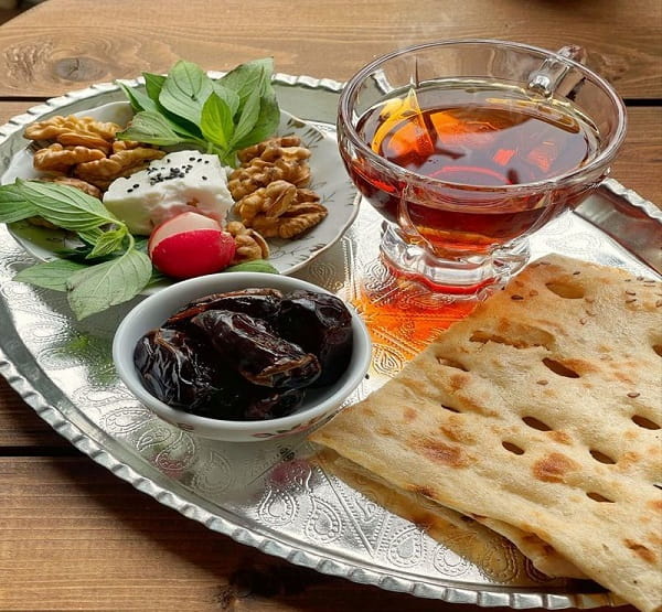 سینی افطاری یک نفره