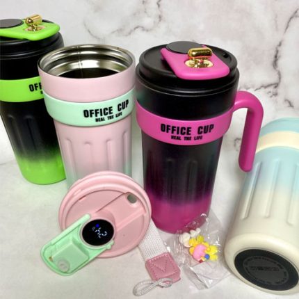 تراول ماگ دسته بغلCOFFEE CUP دو رنگ