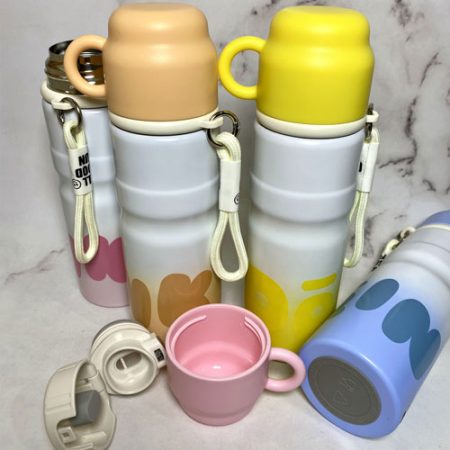 فلاسک فنجوني طرح گل